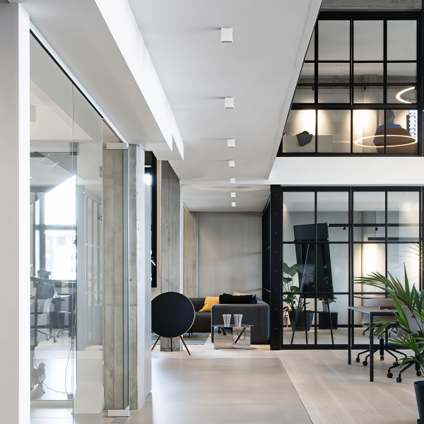 Снимка на Квадратна луна за открит монтаж Cube | 15W | 3000K