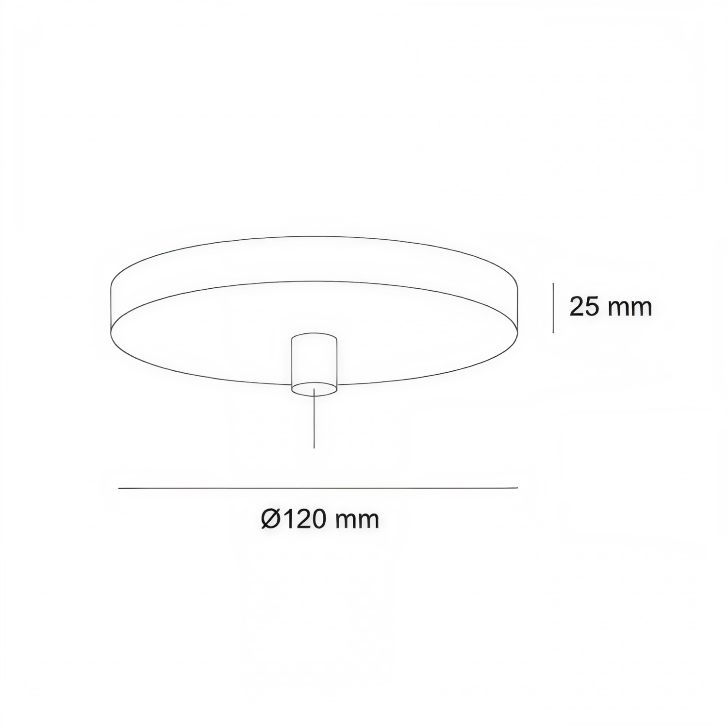 Снимка на Висяща LED лампа с геометричен дизайн Dea (120 см)