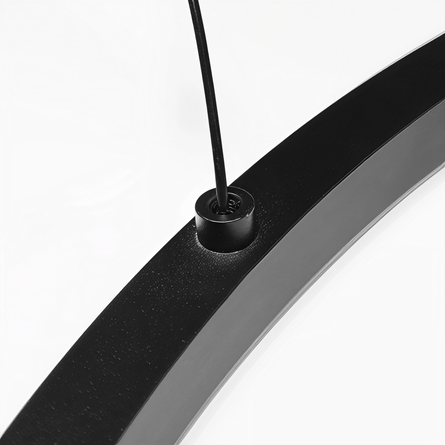 Снимка на Кръгла висяща LED лампа Loop | Тънък профил | 60cm | 3-CCT | 28W