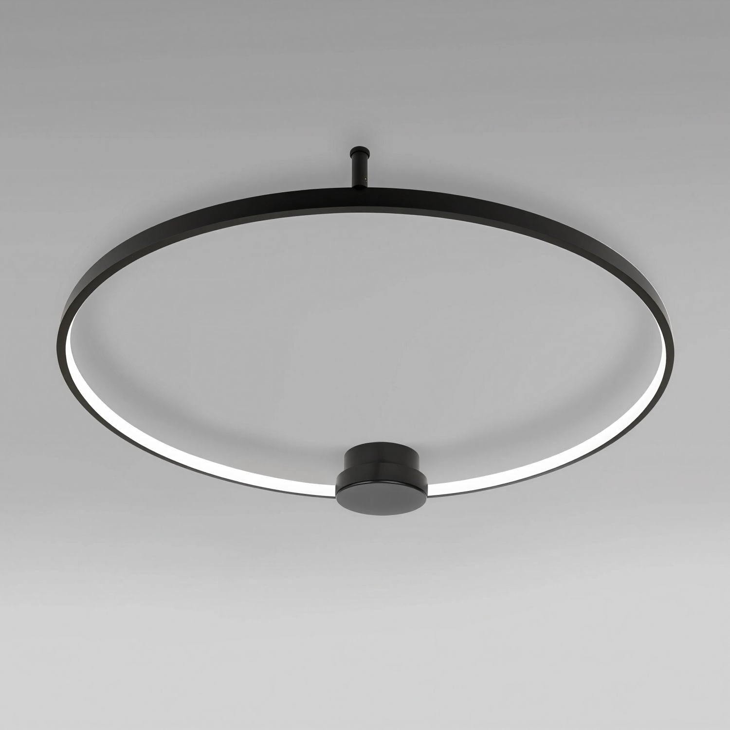 Снимка на Кръгла дизайнерска плафониера за таван Lorena тип пръстен | 3000K