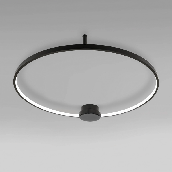 Снимка на Кръгла дизайнерска плафониера за таван Lorena тип пръстен | 3000K