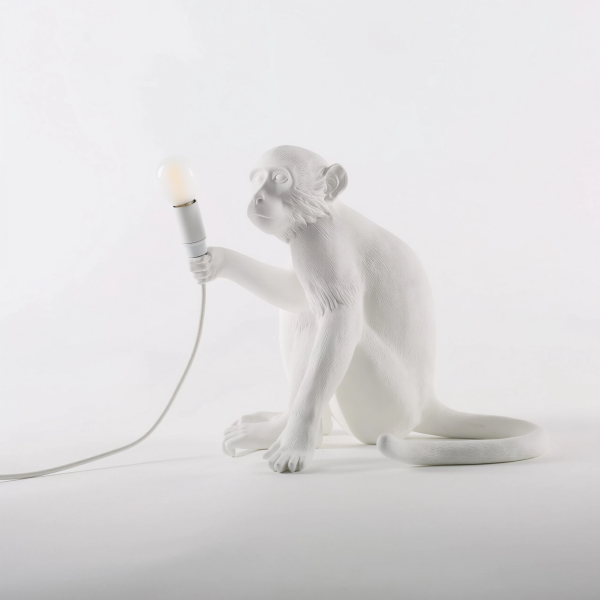 Снимка на Декоративна настолна лампа маймуна Monkey Table | 76cm | 3000K