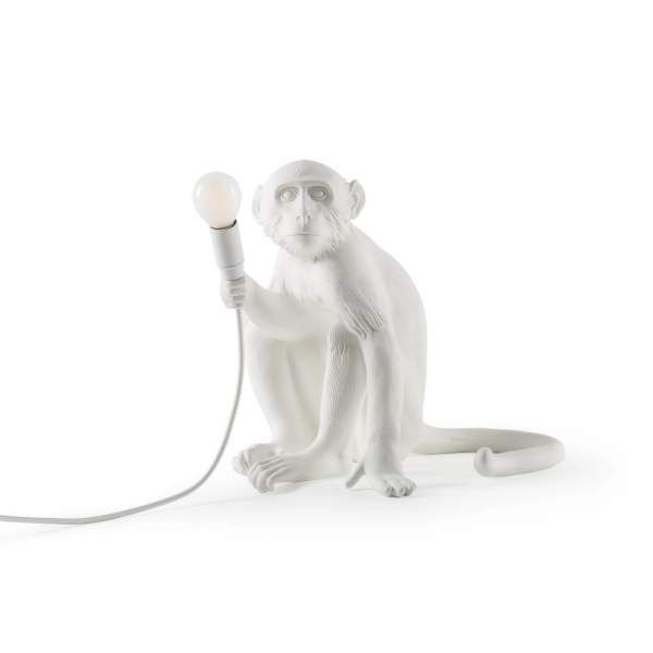 Снимка на Декоративна настолна лампа маймуна Monkey Table | 76cm | 3000K