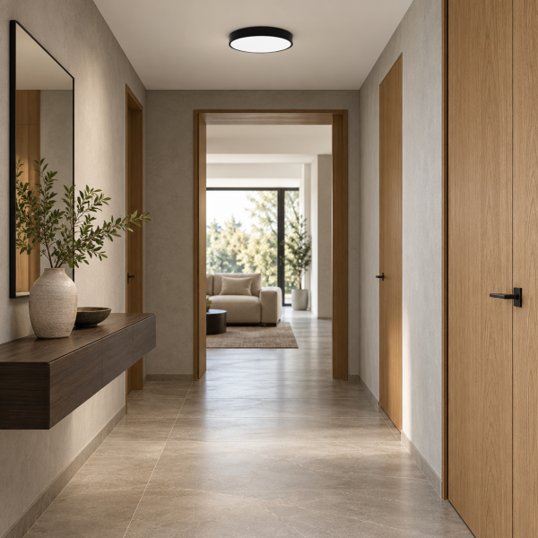 Round LED Ceiling Light Orbit | CCT 3-6.5K | IP54 | Sensor Option