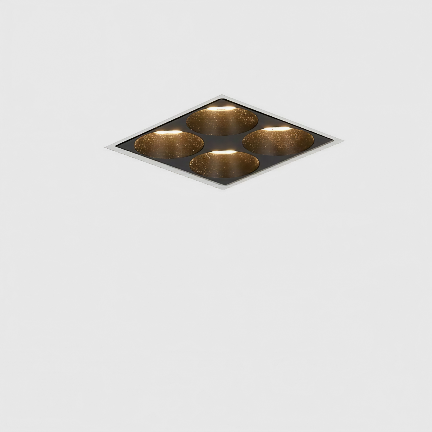 Снимка на Квадратна LED луна за вграждане Quadro | 6W | 3000K | IP20