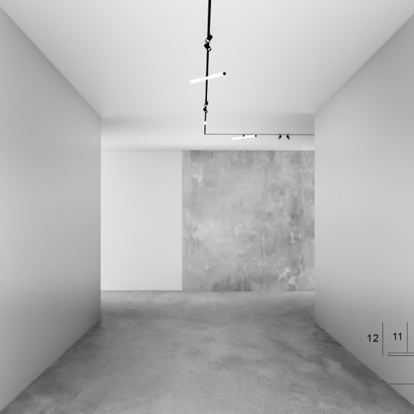 Снимка на Магнитна шина за вграждане 15PCB Trimless за гипсокартон - Curve Line