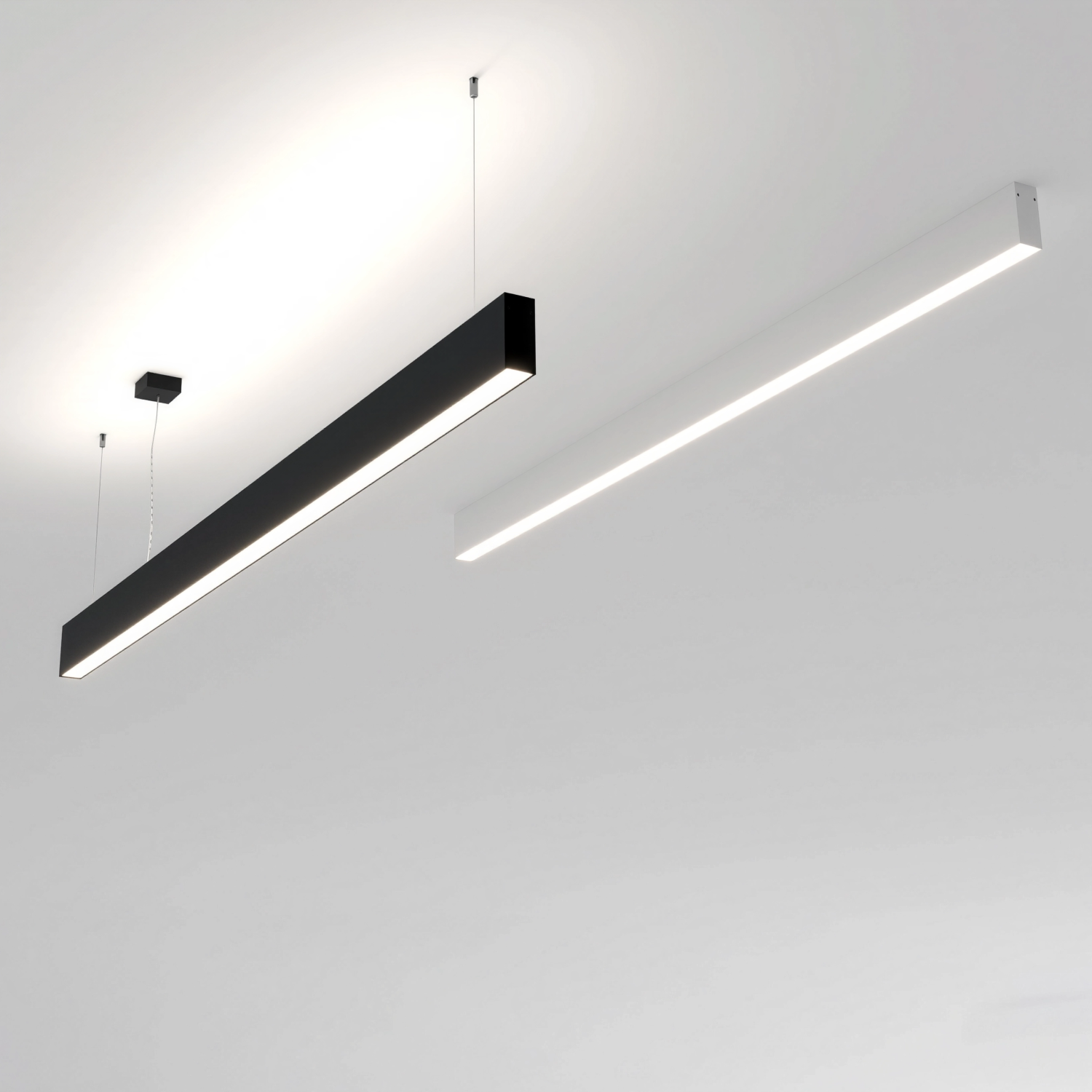 Снимка на Висящ LED Профил S-LINE 39 Up&Down IP44 двупосочно светещ - LED профили