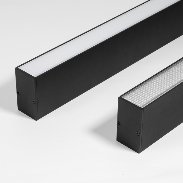 Снимка на Висящ LED профил S-LINE 36 OM с избор на дифузер -