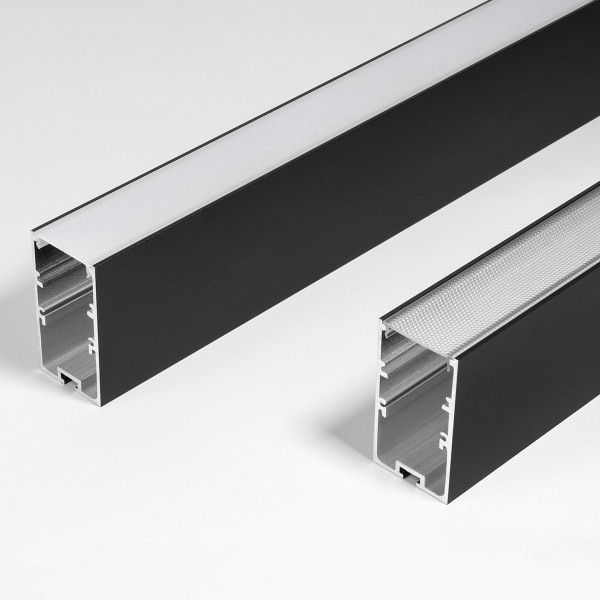 Снимка на Висящ LED профил S-LINE 36 OM с избор на дифузер -