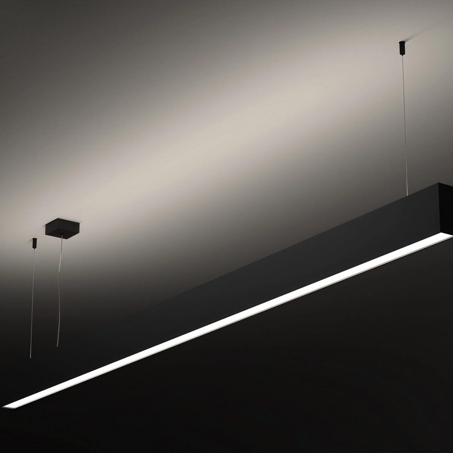 Снимка на Висящ LED Профил S-LINE 39 Up&Down IP44 двупосочно светещ - LED профили