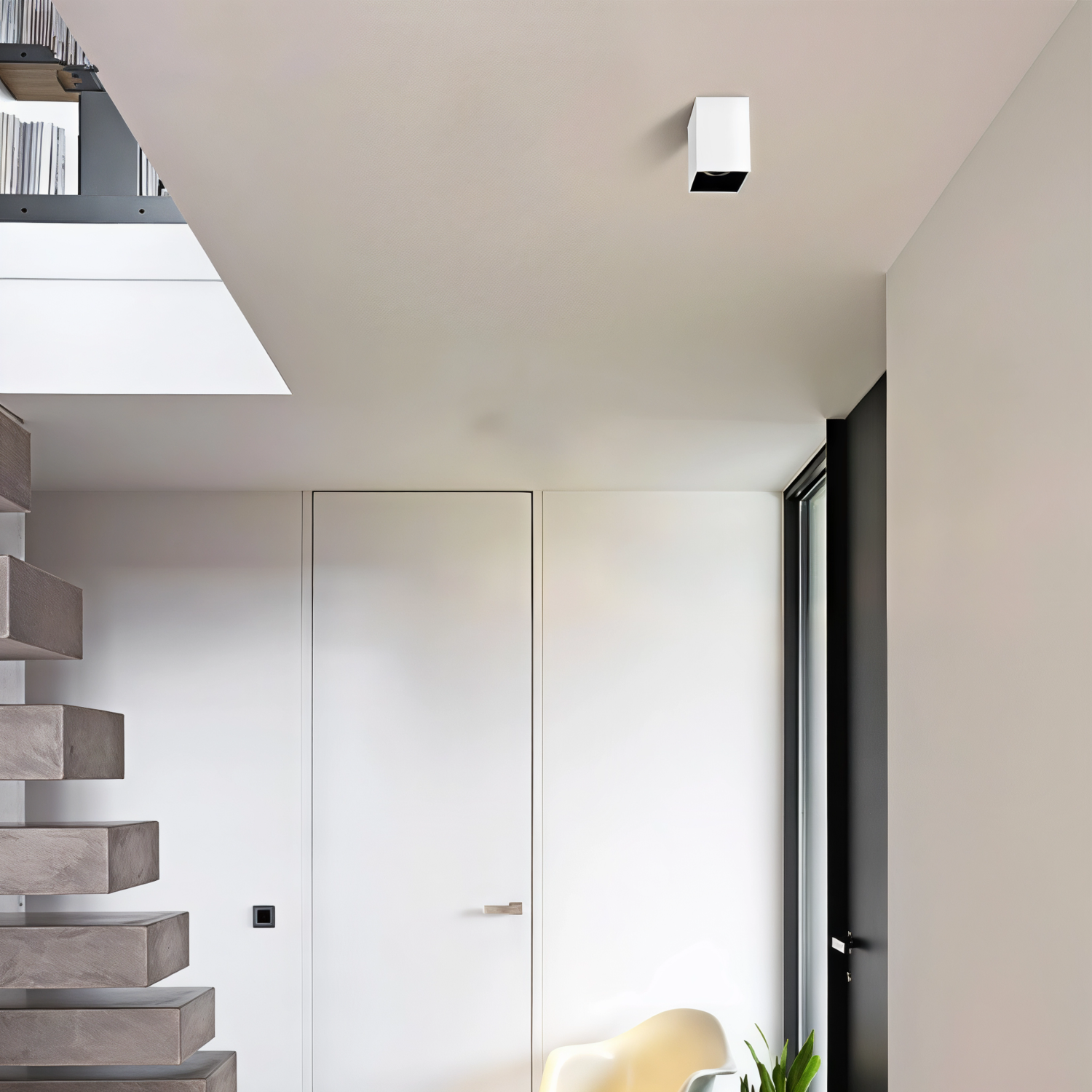 Снимка на Квадратна LED луна за външен монтаж Play Square GU10 - Офис