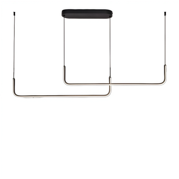 Снимка на Висяща двойна линейна LED лампа Swing Ceiling | 24W | 3000-6000K