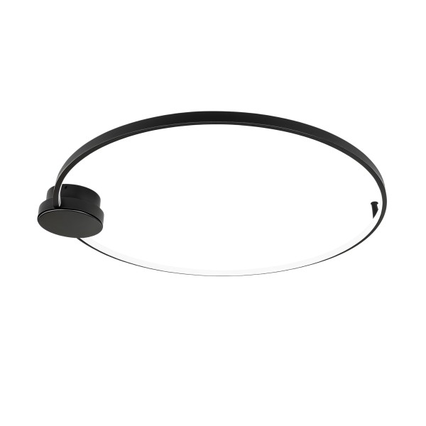 Снимка на Кръгла дизайнерска плафониера за таван Lorena тип пръстен | 3000K