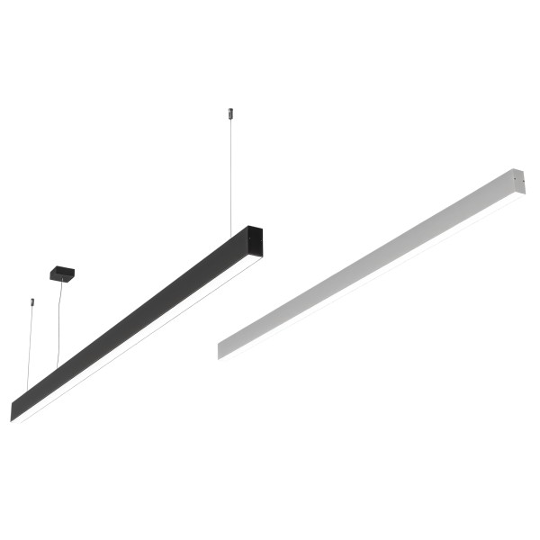 Снимка на Линеен LED профил S-LINE 36 OM LOW с нисък корпус - LED профили