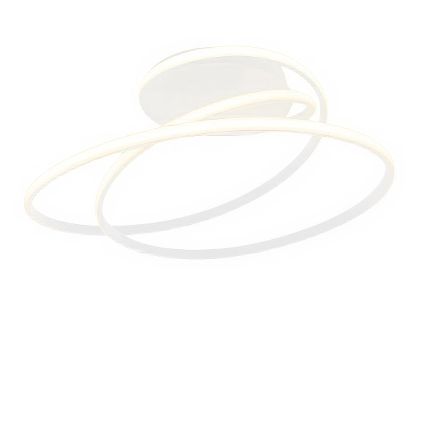 Снимка на Спирален LED плафон Spiral C | 3-CCT | 40W | Матово бял