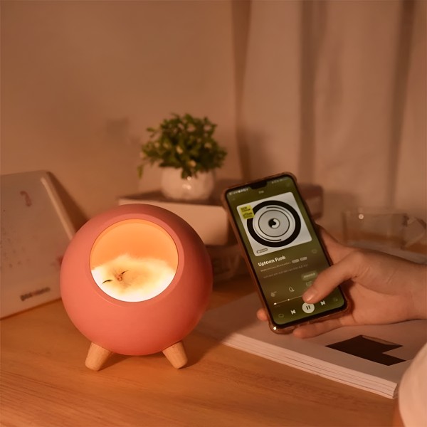 Детайлно изображение на Нощна детска LED лампа с Bluetooth | Музика | Приказки | Работа до 36 часа Снимка на Нощна детска LED лампа с Bluetooth | Музика | Приказки | Работа до 36 часа