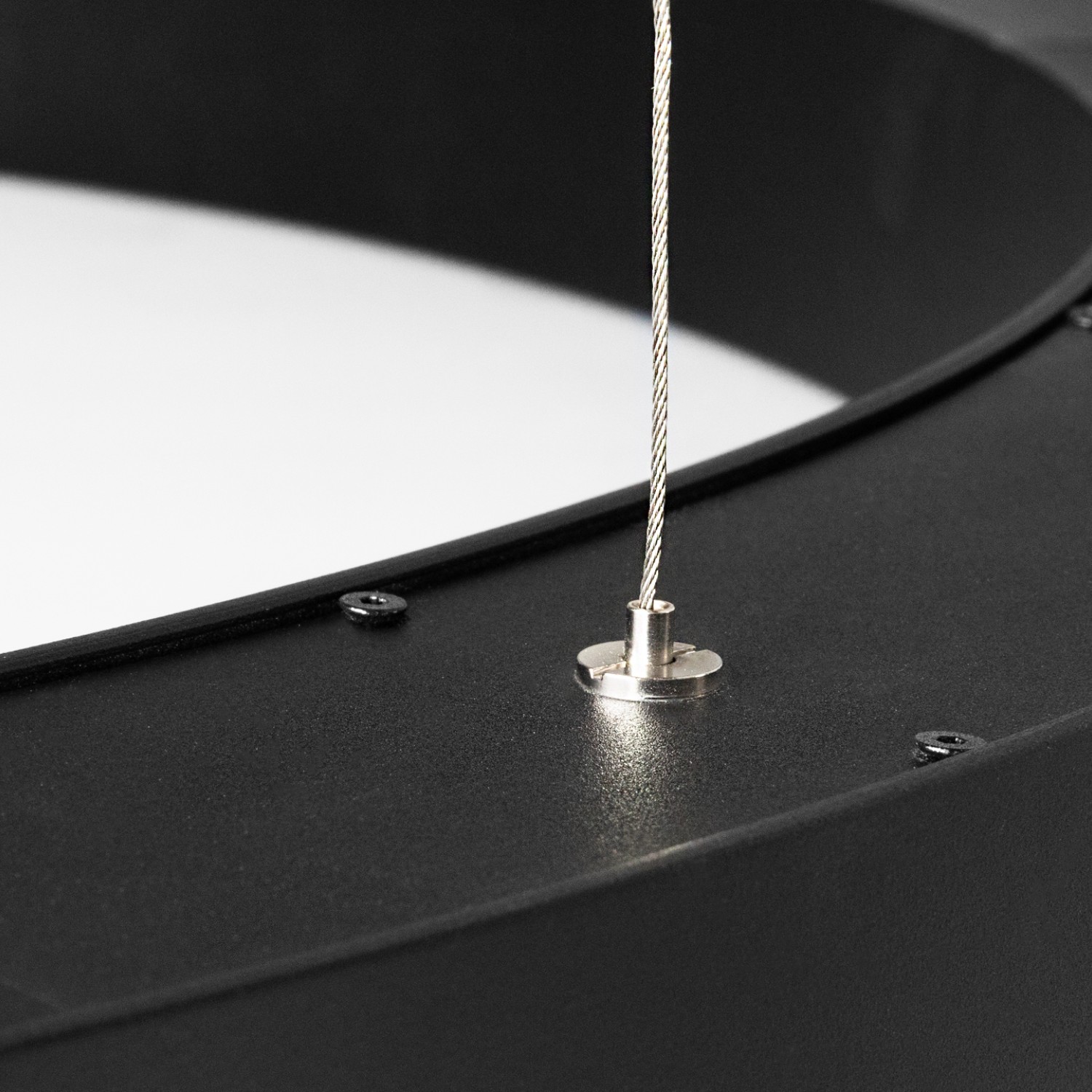 Детайлно изображение на Висящ кръгъл LED полилей Cool XL Pro | 4 размера Снимка на Висящ кръгъл LED полилей Cool XL Pro | 4 размера