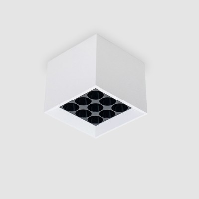 Квадратна LED луна за външен монтаж Cubus | 3000K