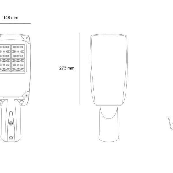 Снимка на Улично LED осветително тяло Falcon | IP66 | 4000K