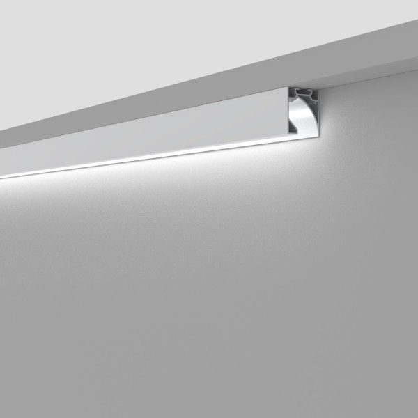 Снимка на Алуминиев профил за LED лента Halo 35мм за външен монтаж(без вграждане) - Профили за LED ленти