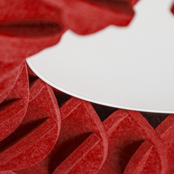 Снимка на Акустична висяща LED лампа с дизайн мрежеста решетка Haos - Акустични лампи