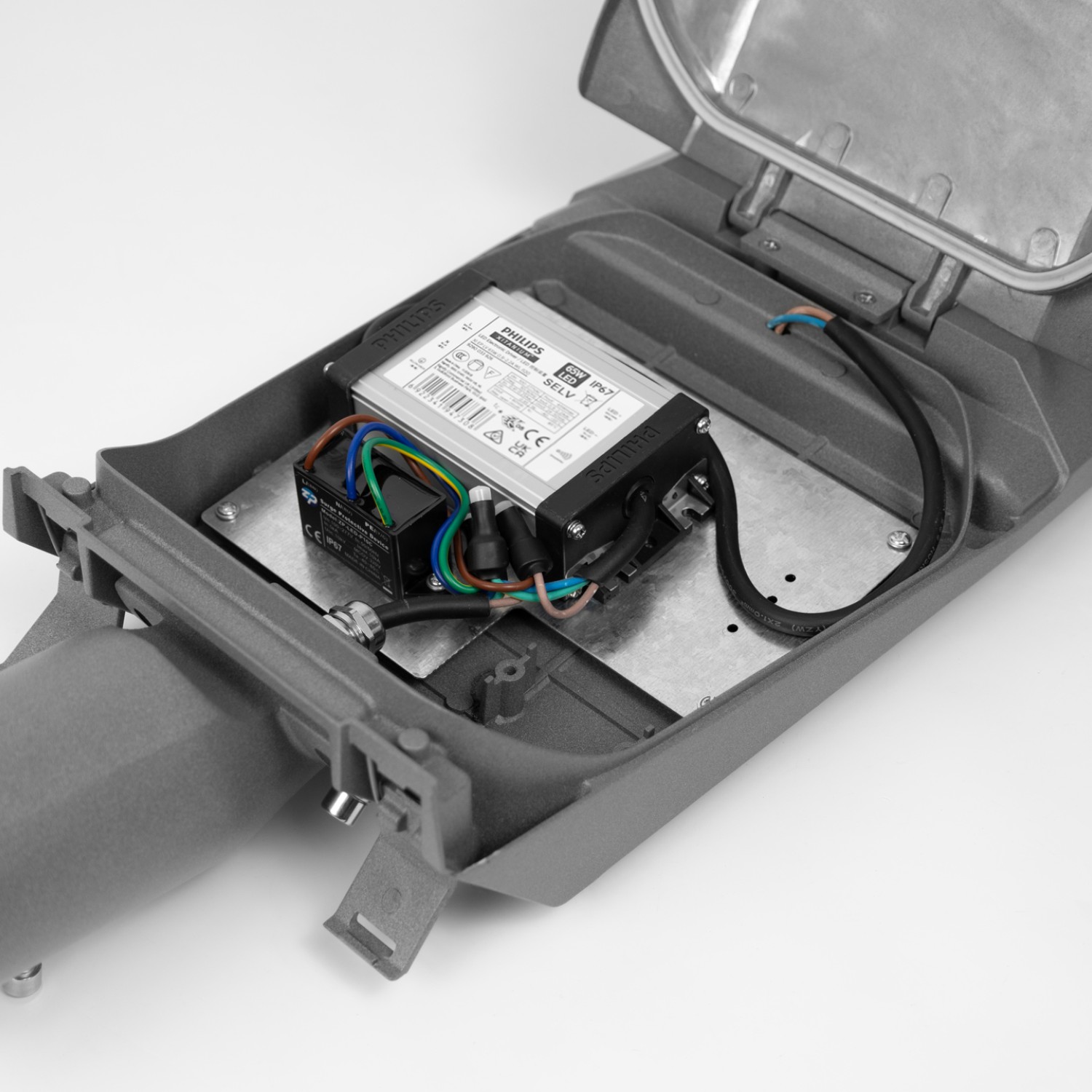 Детайлно изображение на Улична LED лампа Multistreet | Регулируем ъгъл | IP66 | 4000K Снимка на Улична LED лампа Multistreet | Регулируем ъгъл | IP66 | 4000K