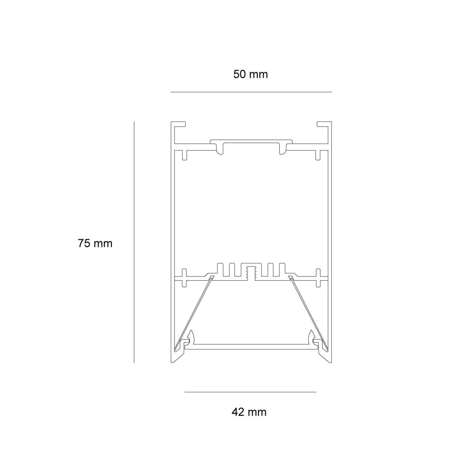 Линеен LED профил Nova Line - Снимка на Линеен LED профил Nova Line - LED профили