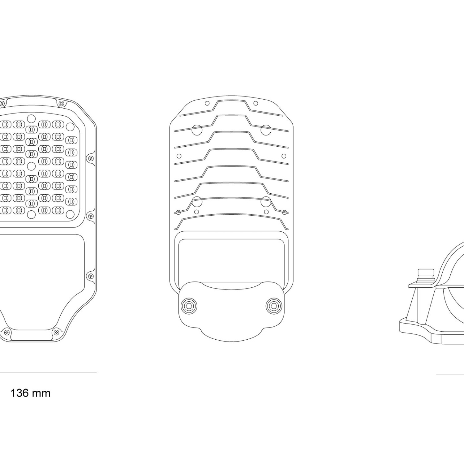 Снимка на Улична LED лампа Urban | IP65 | Сив | 4000K