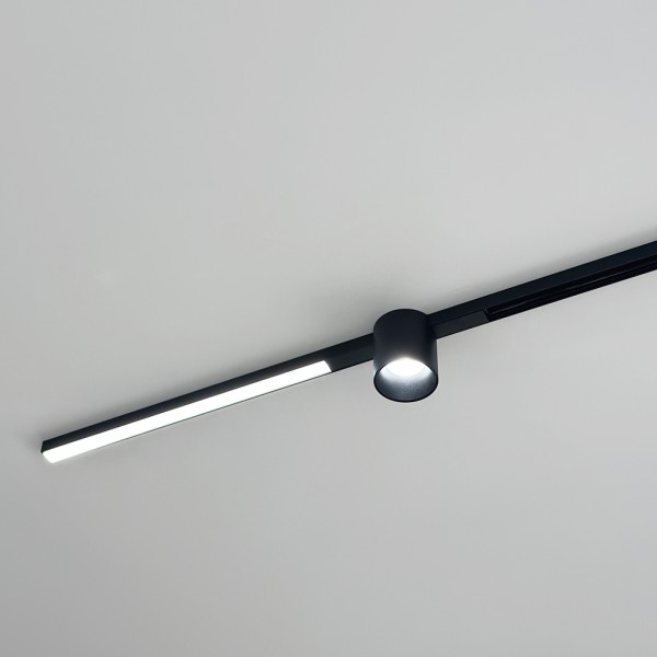 Снимка на Компактен LED модул Band Magnet Mini за магнитна шина 23 mm Slim - Curve Line