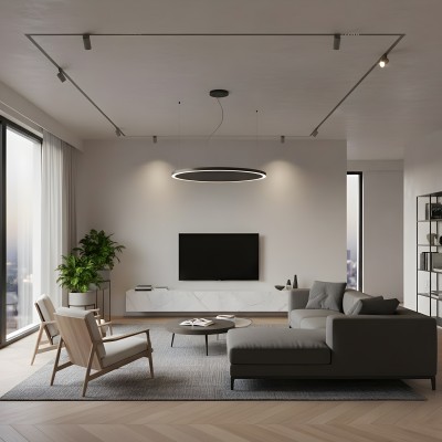 Акустичен LED полилей Cool Acoustic | Звукопоглъщащ панел | 4 размера