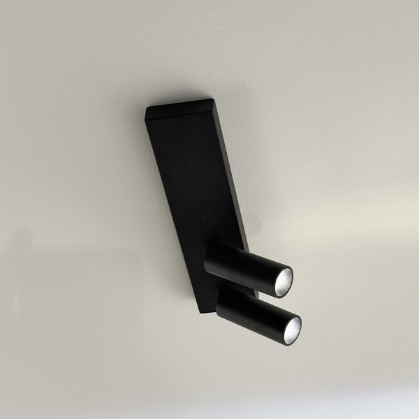 Снимка на LED спот за външен монтаж Dodo | Насочваем | 2x6W | 3000K