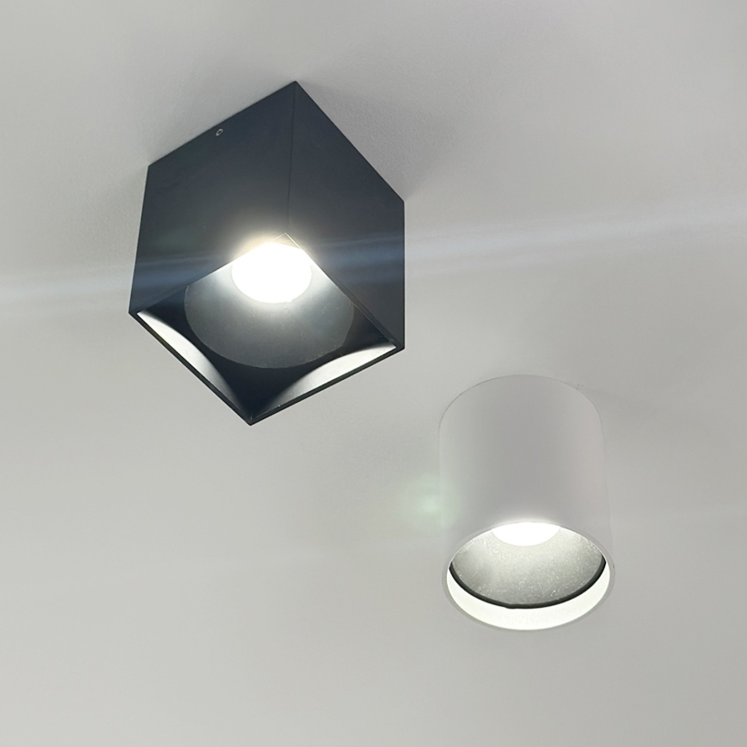 Снимка на Кубична LED луна за открит монтаж DORA SQ | 10W | 3000K