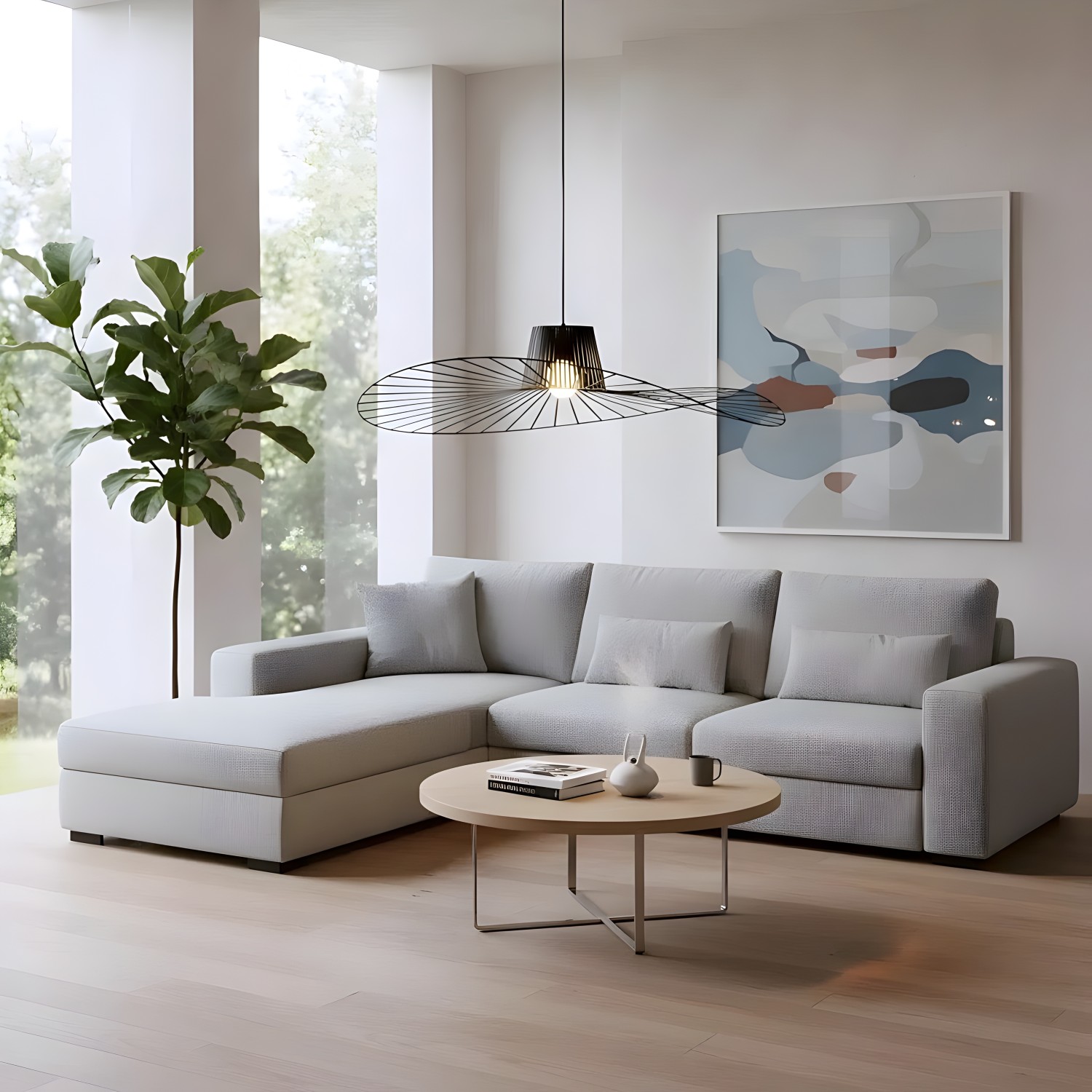 Снимка на Висящ дизайнерски мрежест пендел Kamela - Висящи лампи