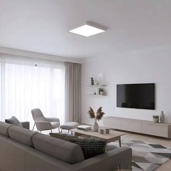 Снимка на Правоъгълна плафониера Karo LED | Три размера