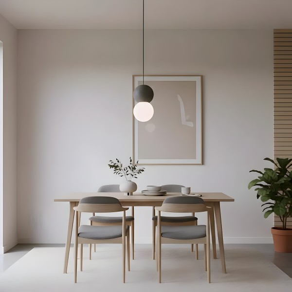 Снимка на Висящ пендел Luna | Цимент и стъкло | Индустриален стил | 5W | 3000K