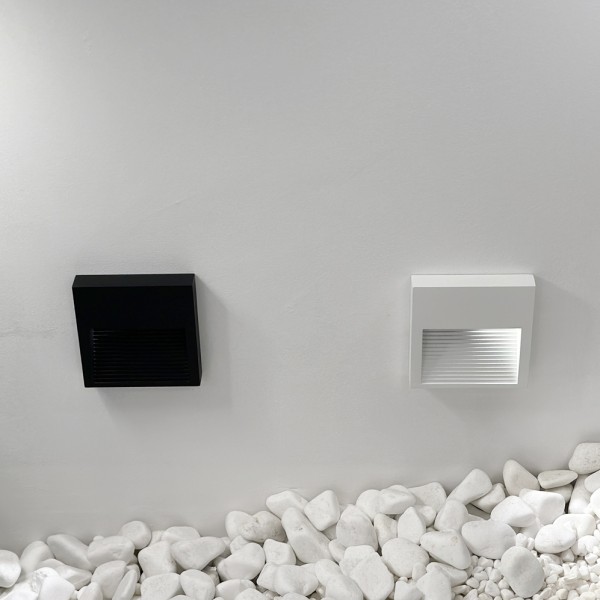 Снимка на LED луна за стъпала/стълбище с външен монтаж Lumos | IP65 | 3W | 3000K