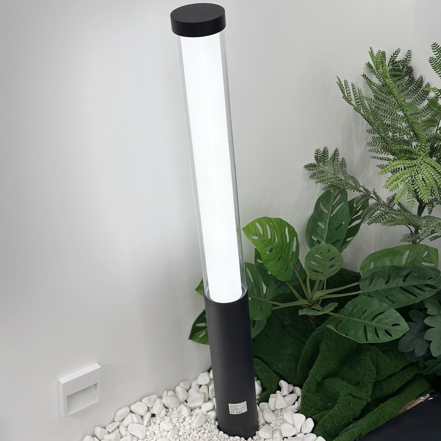 Снимка на Градински цилиндричен LED стълб Polis | 360° ъгъл | IP65 | 4000K