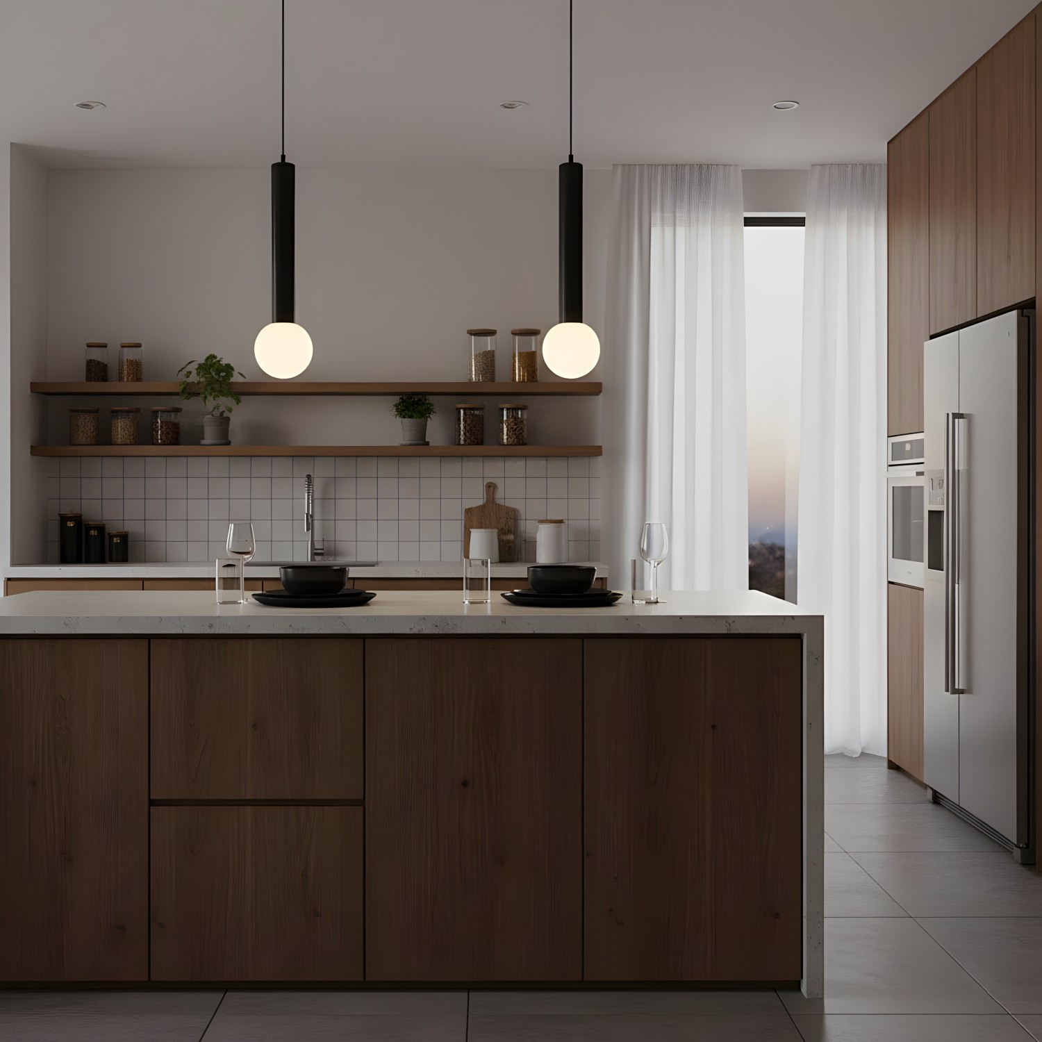 Снимка на Висящ пендел Rigoletto | 3.5W | 3000K | IP44 | Ø80 мм