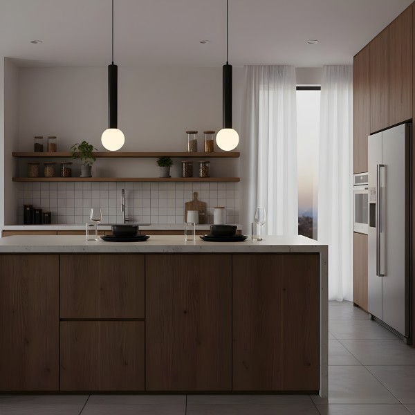 Снимка на Висящ пендел Rigoletto | 3.5W | 3000K | IP44 | Ø80 мм