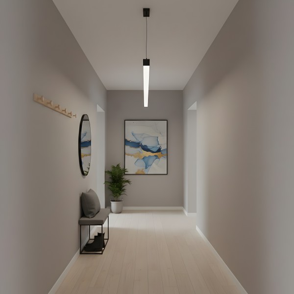 Снимка на Линеен LED профил S-LINE 36 OM LOW с нисък корпус - LED профили