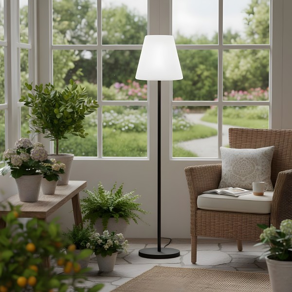 Снимка на Външна градинска лампа с абажур Shine | 149cm | IP44 | E27