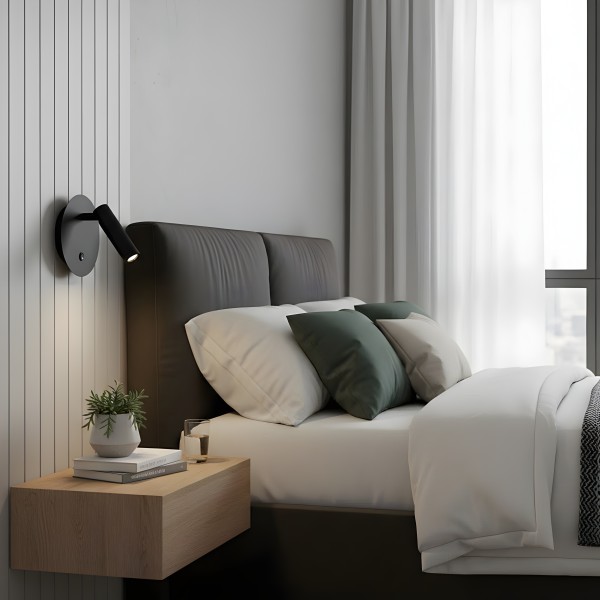 Снимка на Стенен LED аплик Siena с въртящо рамо (3000К) - Стенни лампи