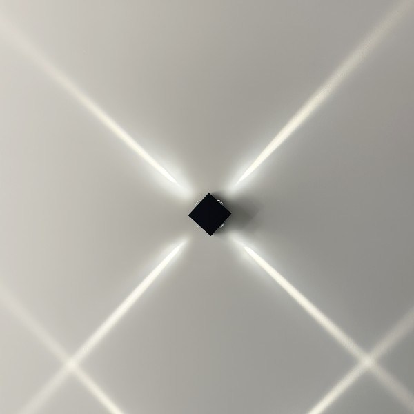 Снимка на Фасаден LED аплик Spectra 4 | 4 лъча | 12W | IP65