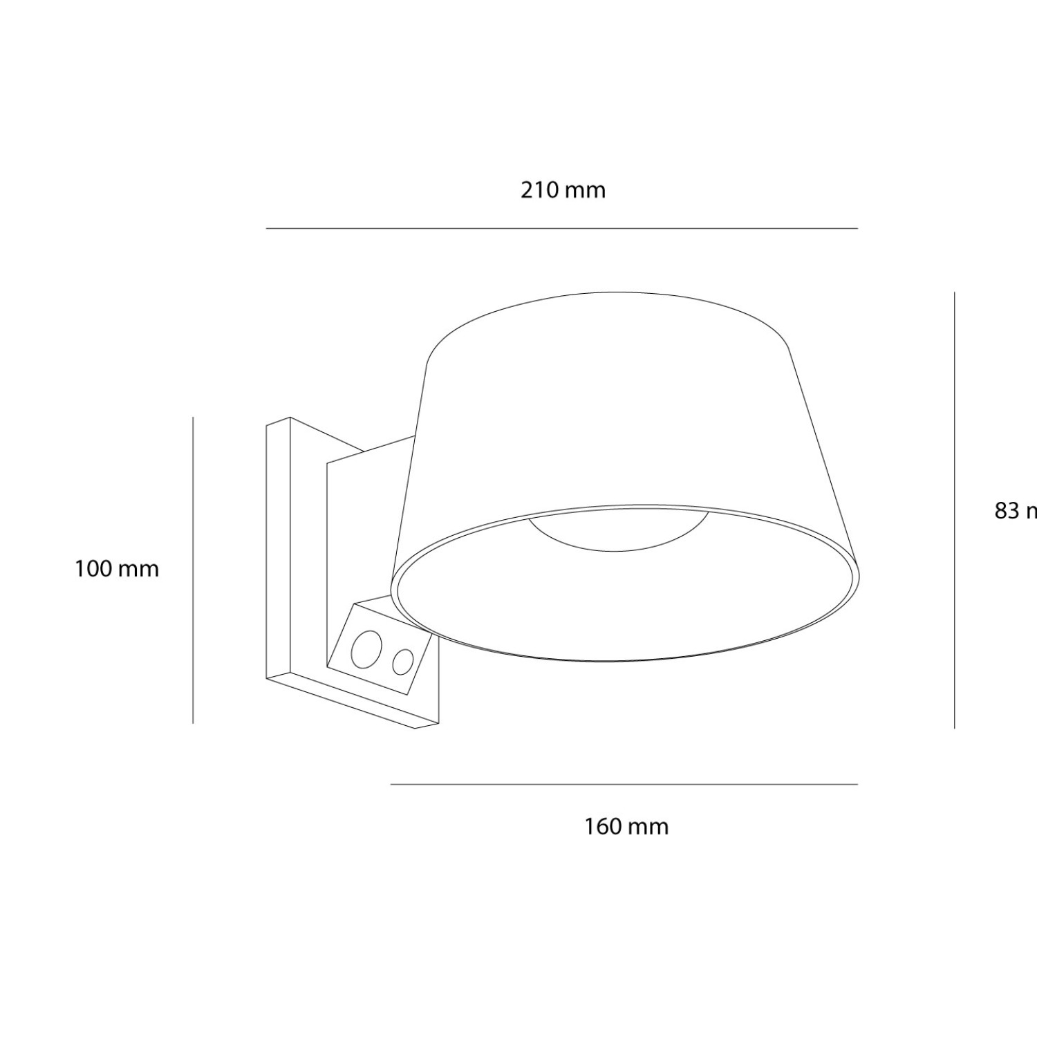 Снимка на Соларен фасаден LED аплик с PIR сензор Ailo | 4.35W | 3000K | IP54