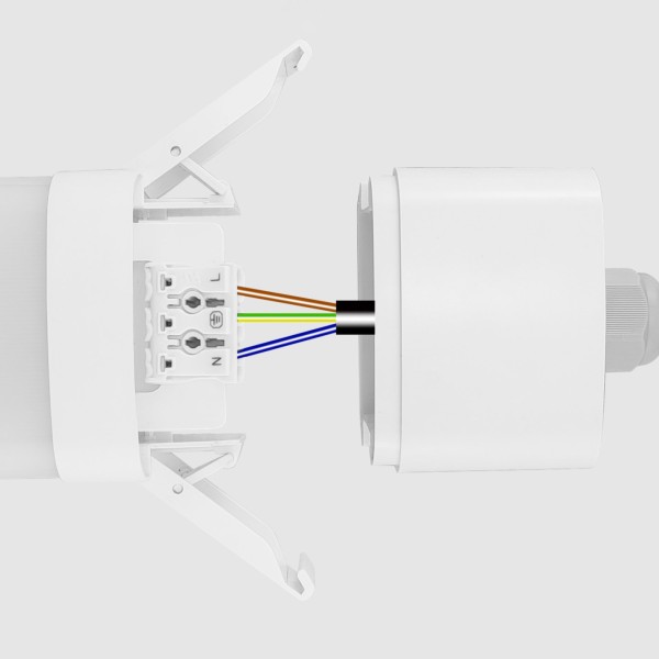 Снимка на LED тяло за индустриално осветление Alaska | IK10 | IP66 | 4000K