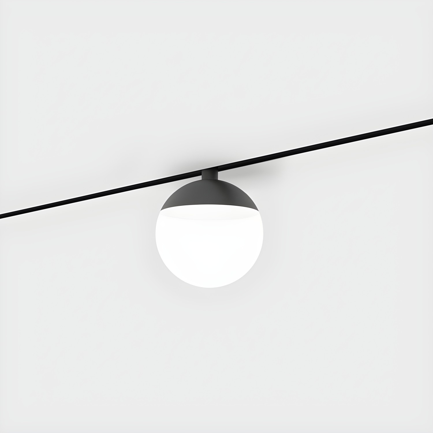 Снимка на Комплект магнитна шинна система „All-in-One Pendant trimless“ - Релсово осветление