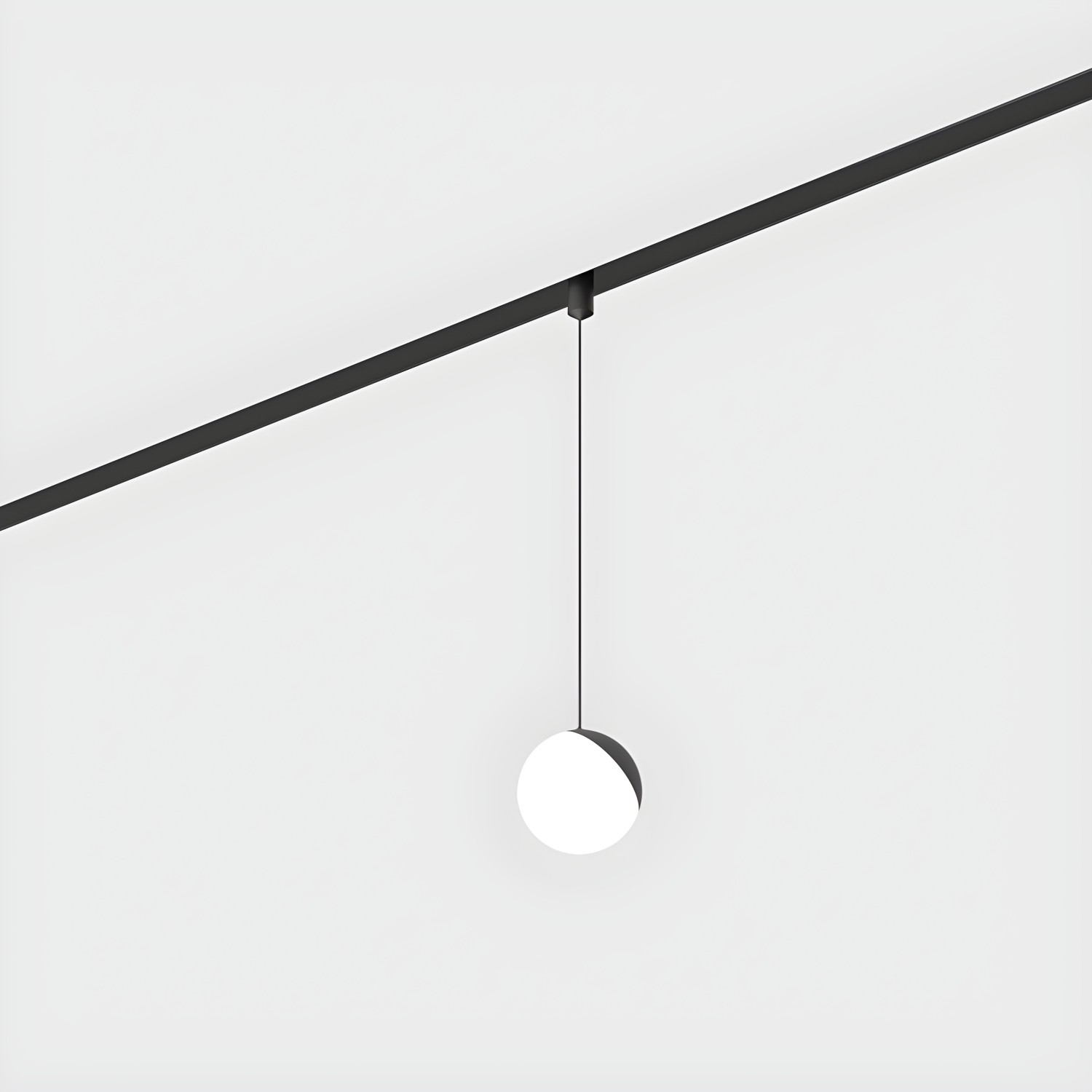 Снимка на Комплект магнитна шинна система „All-in-One Pendant trimless“ - Релсово осветление