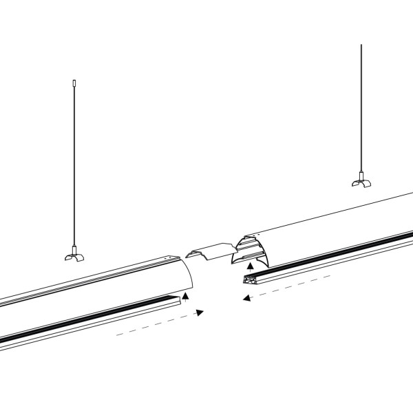 Снимка на Индустриално осветително LED тяло Arcos | IP65 | 4000K | 3 Цвята - Склад и цех