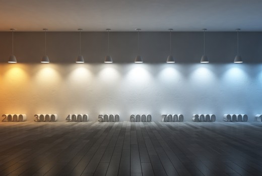 Как да изберем правилната цветна температура(К)?