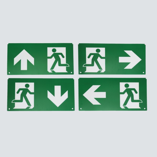 Снимка на Евакуационна LED EXIT табела Gate | Въртяща се основа | Работа до 3 часа